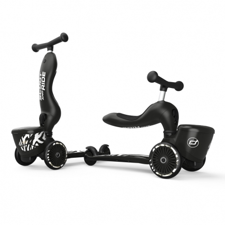 Scoot & Ride Odrážadlo kolobežka 2v1 Highwaykick 1 Lifestyle zebra {PRODUCT_REFERENCE}-1